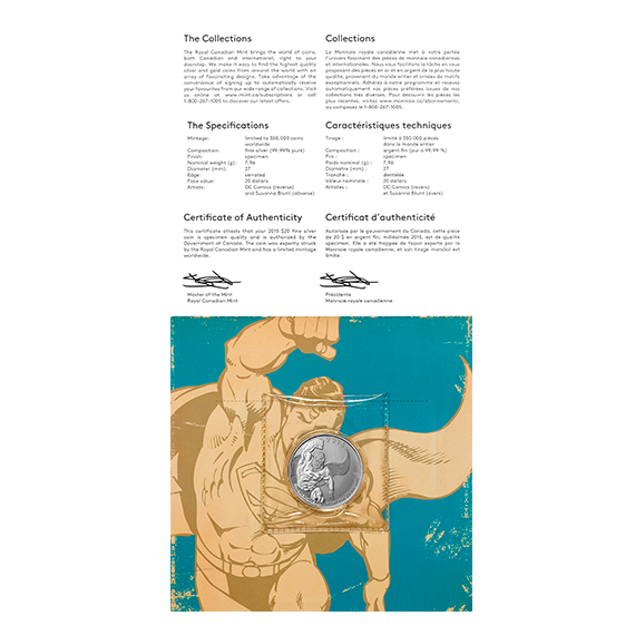 Fine Silver Coin - Superman