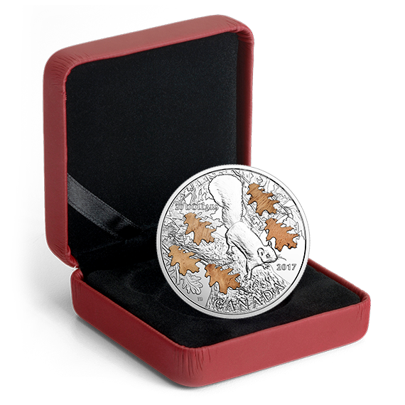 1 oz. Pure Silver Coin – The Nutty Squirrel and the Mighty Oak