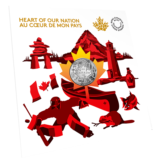 Pure Silver Coin – Heart of Our Nation (2017)