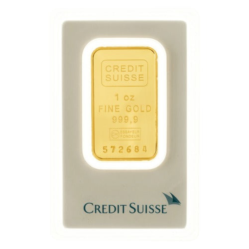 1 OZ Credit SUISSE Gold Bar