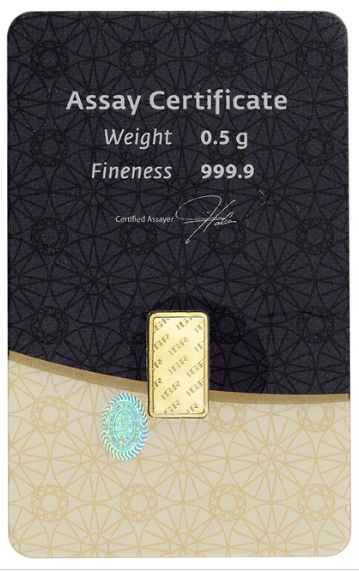 0.5 gram IGR Gold Bar