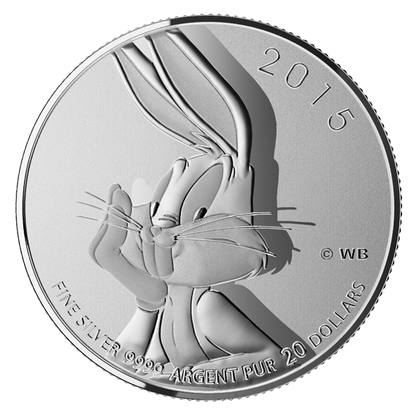 $20 Fine Silver Coin – Bugs Bunny 2015