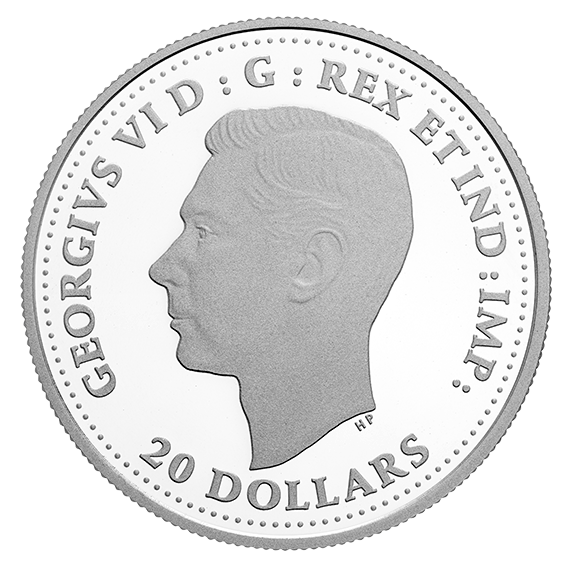 1 oz. Pure Silver Coin - Second World War Battlefront: The Battle of Dieppe