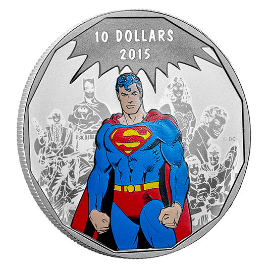 1/2 oz. Fine Silver Coloured Coin - DC Comics™ Originals: Legacy