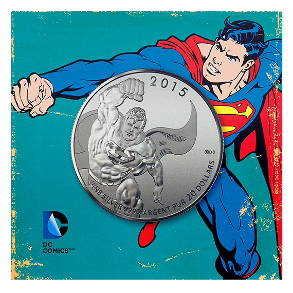 Fine Silver Coin - Superman