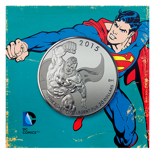 Fine Silver Coin - Superman