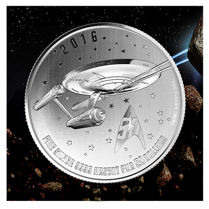$20 Fine Silver Coin – Star TrekTM: Enterprise (2016)