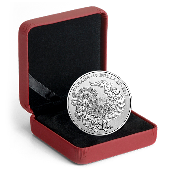 1/2 oz. Pure Silver Coin – Year of the Rooster