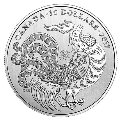 1/2 oz. Pure Silver Coin – Year of the Rooster
