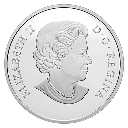 1 oz. Pure Silver Coin – Paw Prints on the Edge: Polar Bear