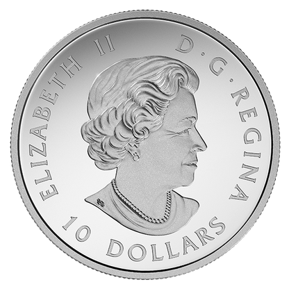 1/2 oz. Pure Silver Coloured Coin - Celebrating Canada's 150th Coin Series: Iceberg at Dawn