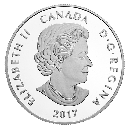 1/2 oz. Pure Silver Coloured Coin - Birds Among Nature's Colours: Chickadee