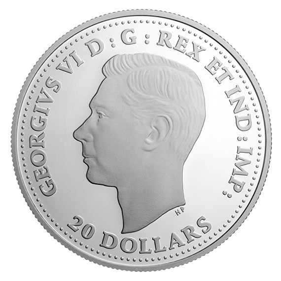 1 oz. Pure Silver Coloured Coin – Aircraft of The Second World War: Avro Anson