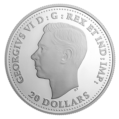 1 oz. Pure Silver Coloured Coin – Aircraft of The Second World War: Avro Anson