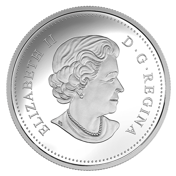 Pure Silver Coloured Coin - Celebration of Spring: Lilac Blossoms (2017)
