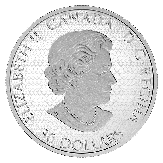 Star Trek™: Five Captains - 2 oz. Pure Silver Coloured Glow-in-the-Dark Coin