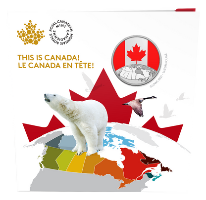 This is Canada! Pure Silver Glow-in-the-Dark Coin