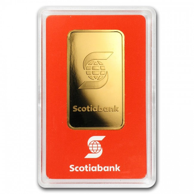 1 OZ Scotiabank Gold Bar