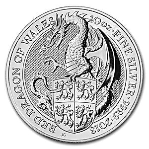 10 OZ British Royal Mint Silver Coin