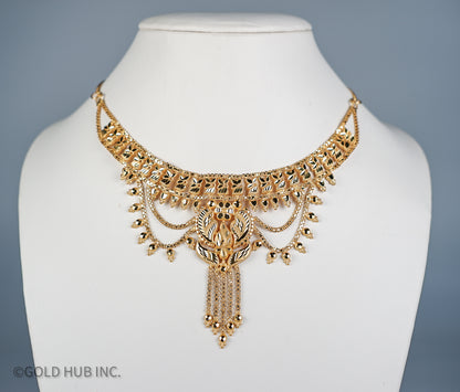 22 K. Pure Gold Traditional Wedding Set