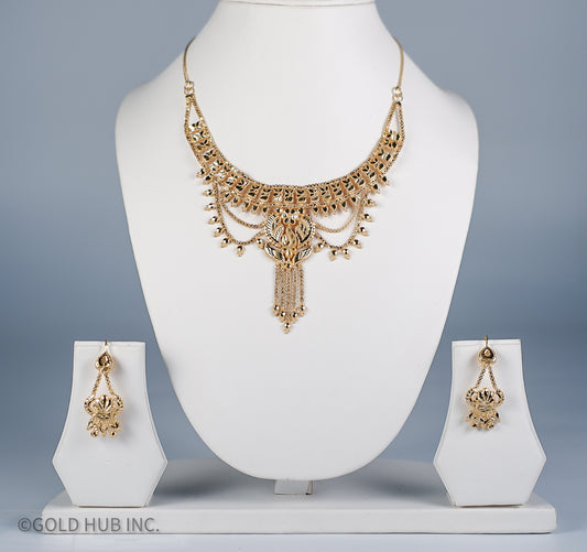 22 K. Pure Gold Traditional Wedding Set