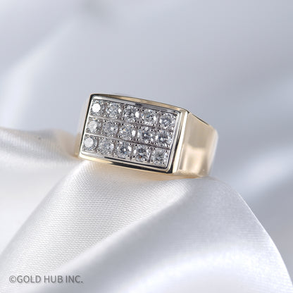 10 K. Gold Men's Ornate Ring