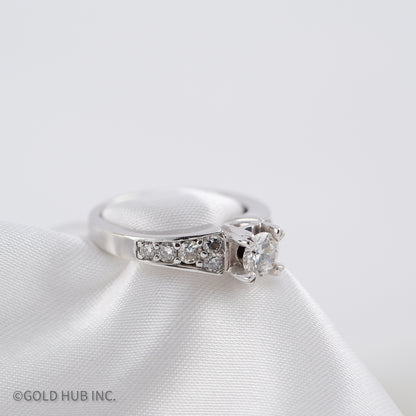 0.50 Ct. Brilliant Cut Diamond Ring
