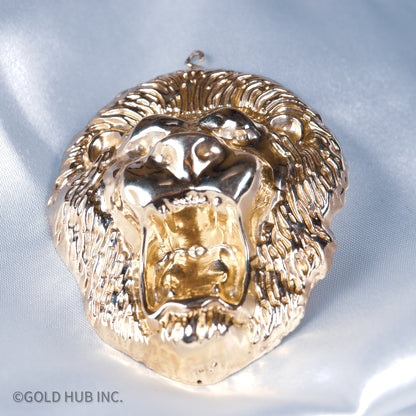 For The Lion In You! The Roaring Lion Head Pendant