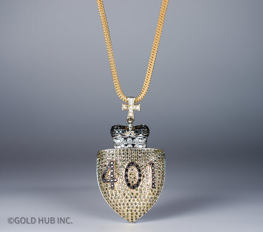 The King's Highway Four-oh-one (401) Pendant