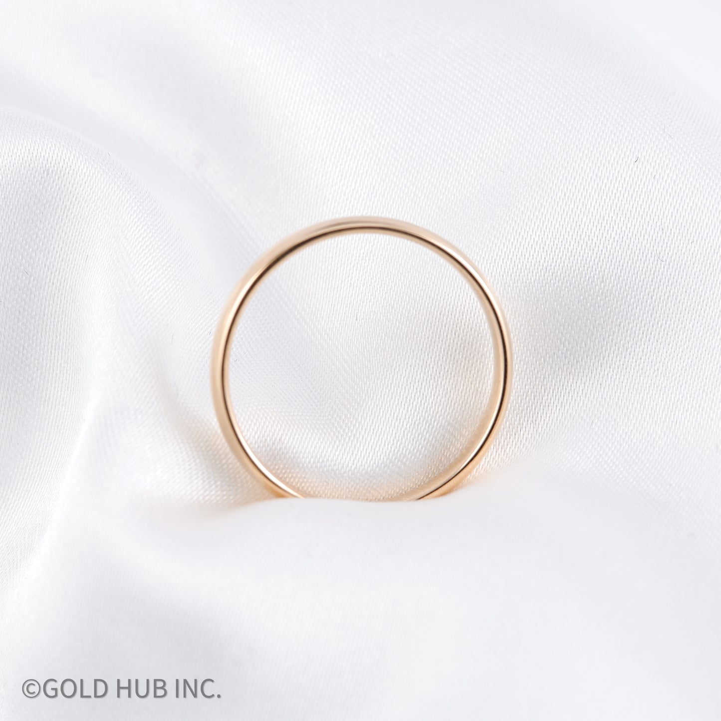 Yellow Gold (14K) Classic Wedding Band, Size 10