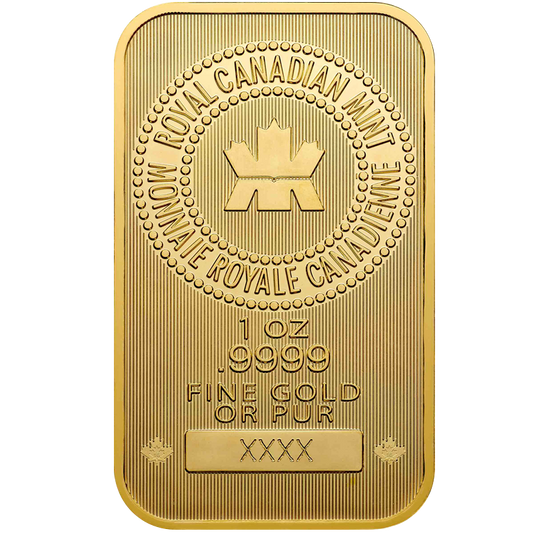 1 OZ Royal Canadian Mint Gold Bar