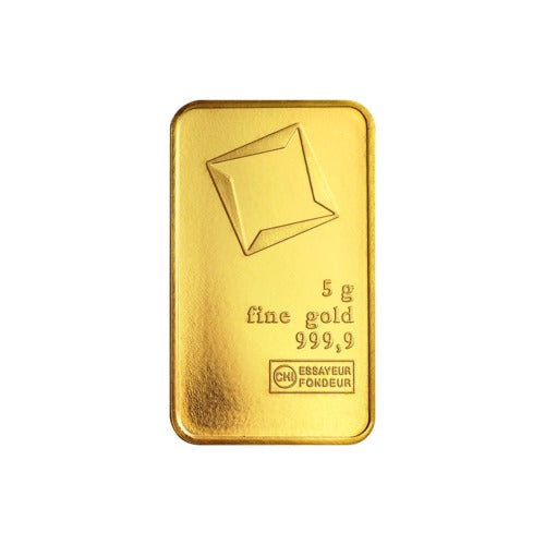 5 gram Valcambi Gold Bar