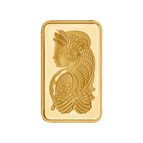 5 gram PAMP Suisse Gold Bar