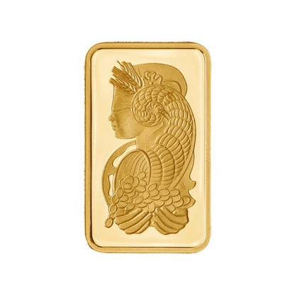 5 gram PAMP Suisse Gold Bar