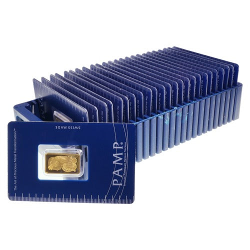 5 gram PAMP Suisse Gold Bar