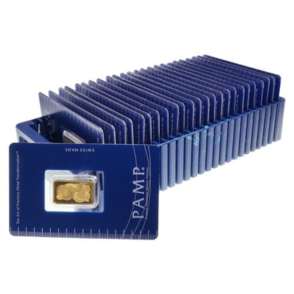5 gram PAMP Suisse Gold Bar