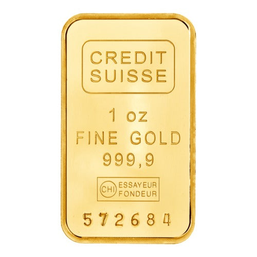 1 OZ Credit SUISSE Gold Bar