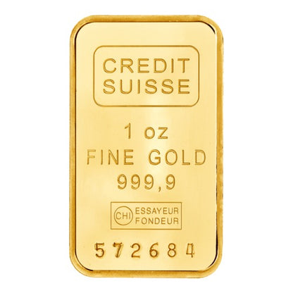 1 OZ Credit SUISSE Gold Bar