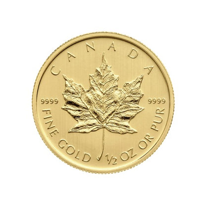 Half OZ Royal Canadian Mint Gold Coin
