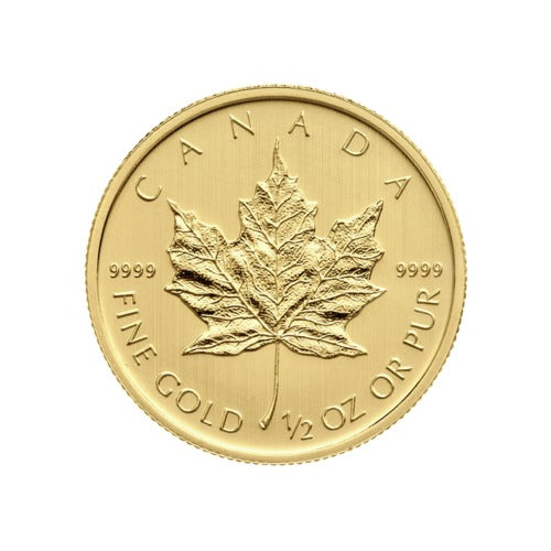 Half OZ Royal Canadian Mint Gold Coin