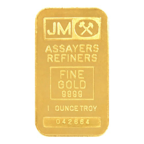 1 OZ Johnson Matthey Gold Bar
