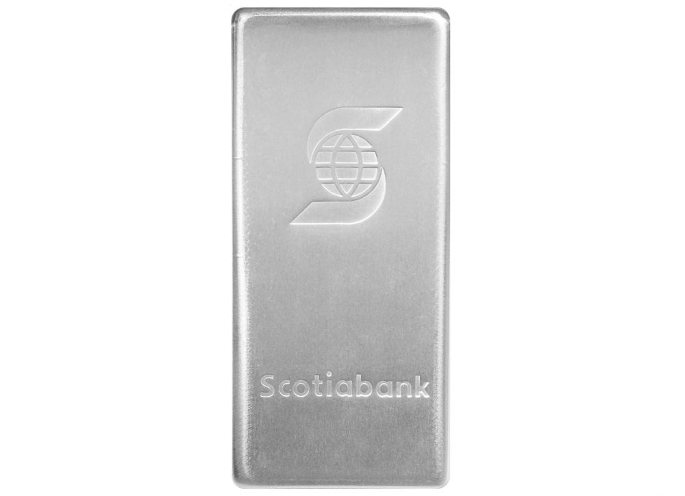 1 kg Scotiabank Silver Bar